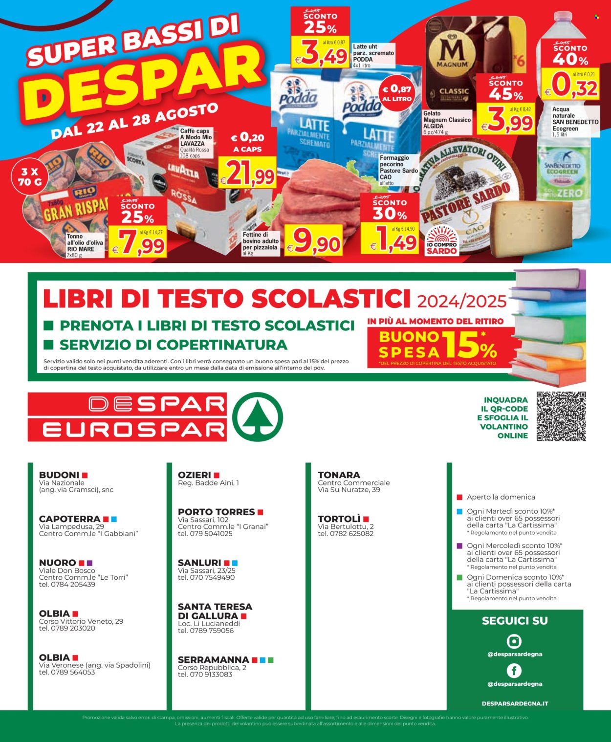 Volantino Despar - 16/8/2024 - 28/8/2024. Pagina 20