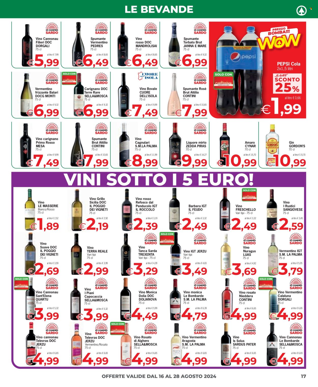 Volantino Eurospar - 16/8/2024 - 28/8/2024. Pagina 17