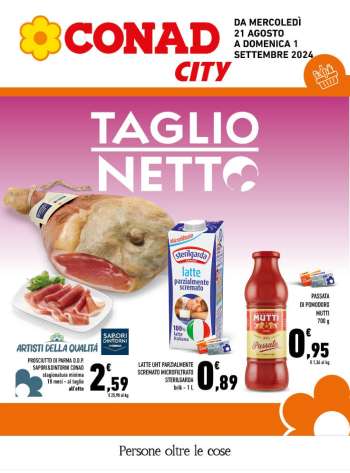 Volantino Conad City - 21/8/2024 - 1/9/2024.