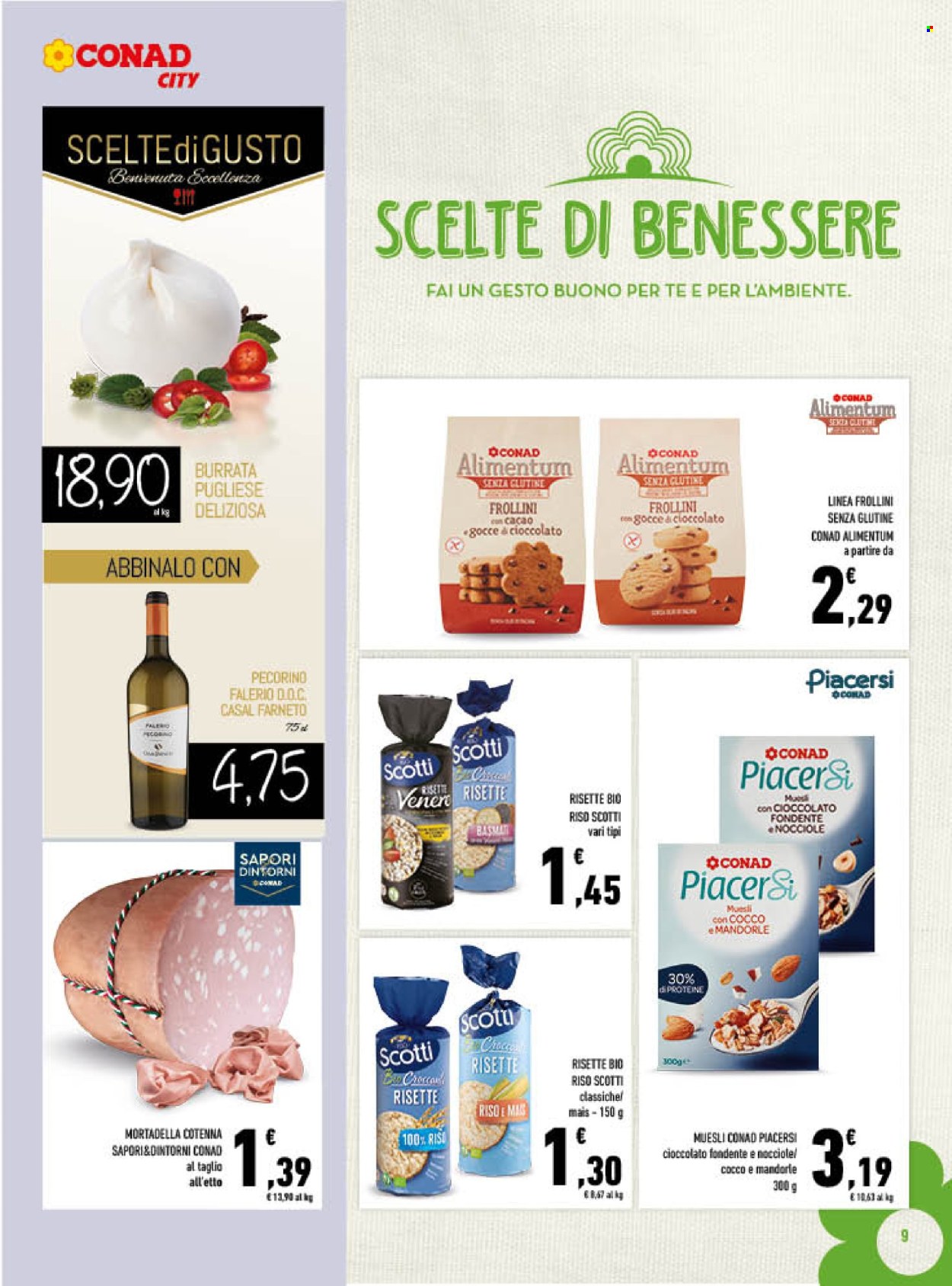 Volantino Conad City - 21/8/2024 - 1/9/2024. Pagina 9