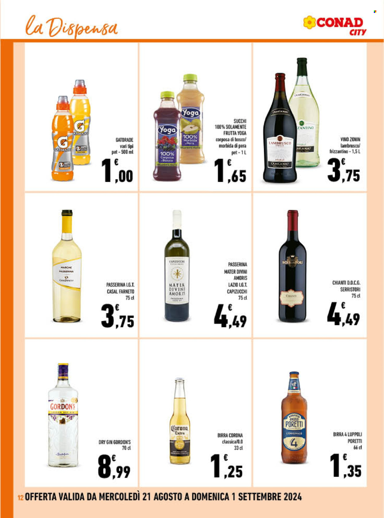 Volantino Conad City - 21/8/2024 - 1/9/2024. Pagina 12