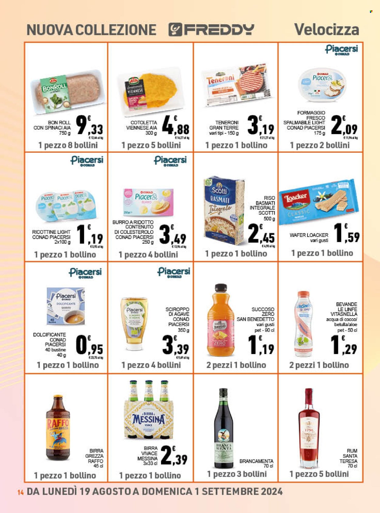 Volantino Conad City - 21/8/2024 - 1/9/2024. Pagina 14