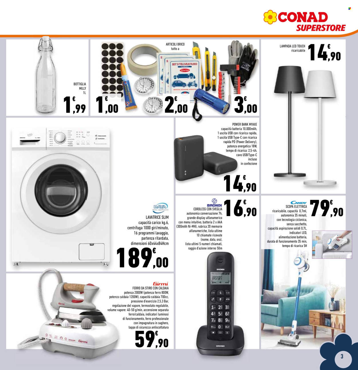 Volantino Conad Superstore - 21/8/2024 - 1/9/2024. Pagina 3