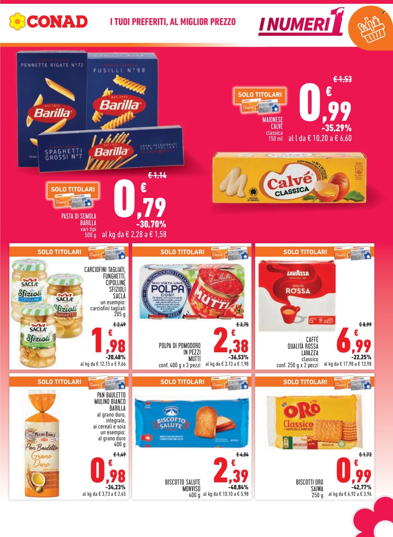 Volantino Margherita Conad - 27/8/2024 - 4/9/2024. Pagina 5