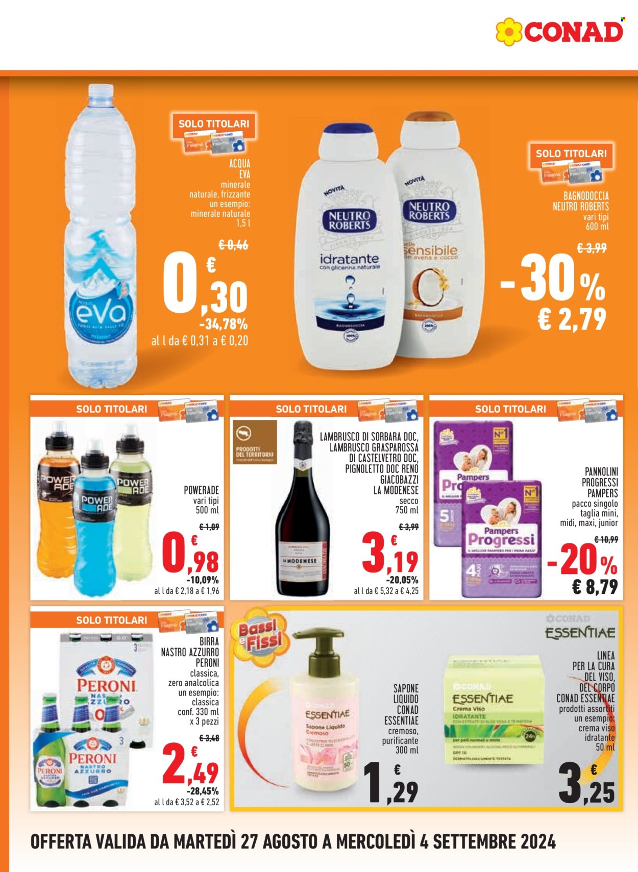Leták Margherita Conad - 27.8.2024 - 4.9.2024. Strana 14