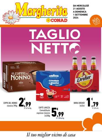 Volantino Margherita Conad - 21/8/2024 - 1/9/2024.
