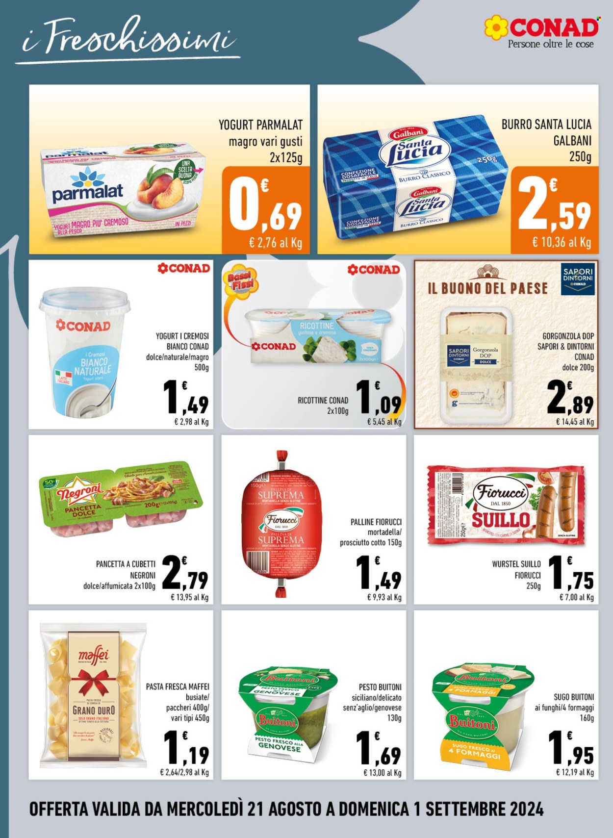 Volantino Margherita Conad - 21/8/2024 - 1/9/2024. Pagina 6