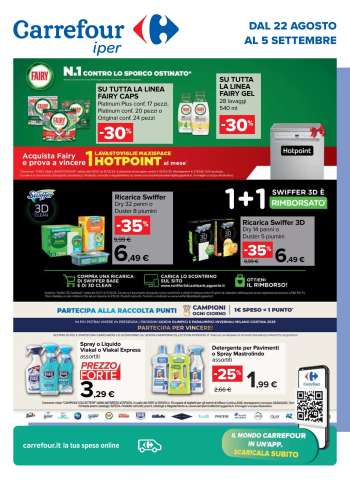 Volantino Carrefour - 22/8/2024 - 5/9/2024.