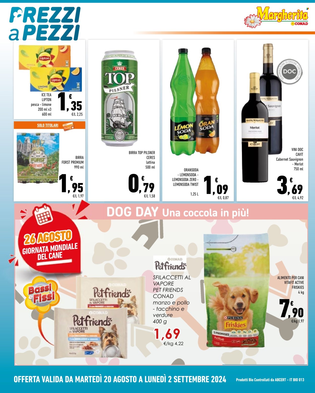 Leták Margherita Conad - 20.8.2024 - 2.9.2024. Strana 10