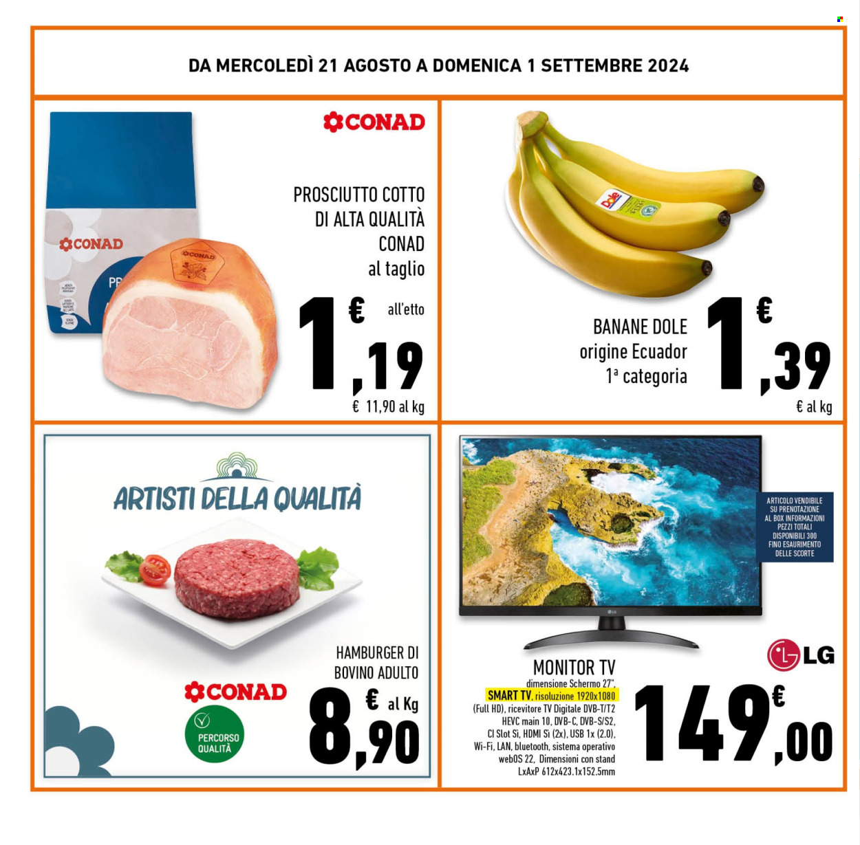 Volantino Conad Superstore - 21/8/2024 - 3/9/2024. Pagina 8