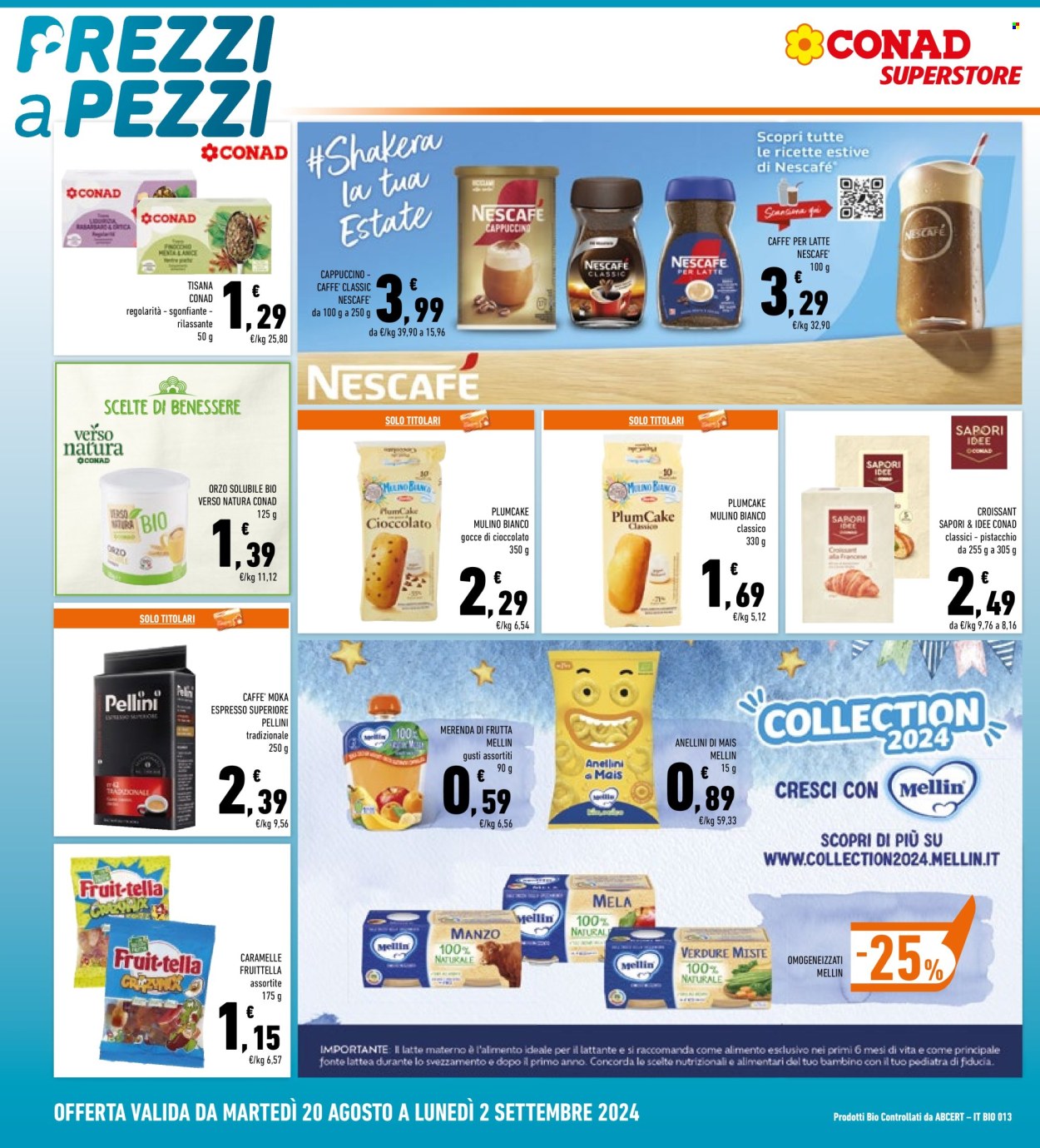 Volantino Conad Superstore - 20/8/2024 - 2/9/2024. Pagina 18
