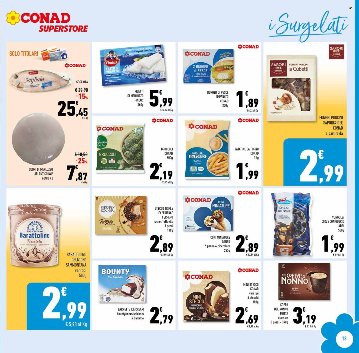 Volantino Conad Superstore - 21/8/2024 - 3/9/2024. Pagina 13