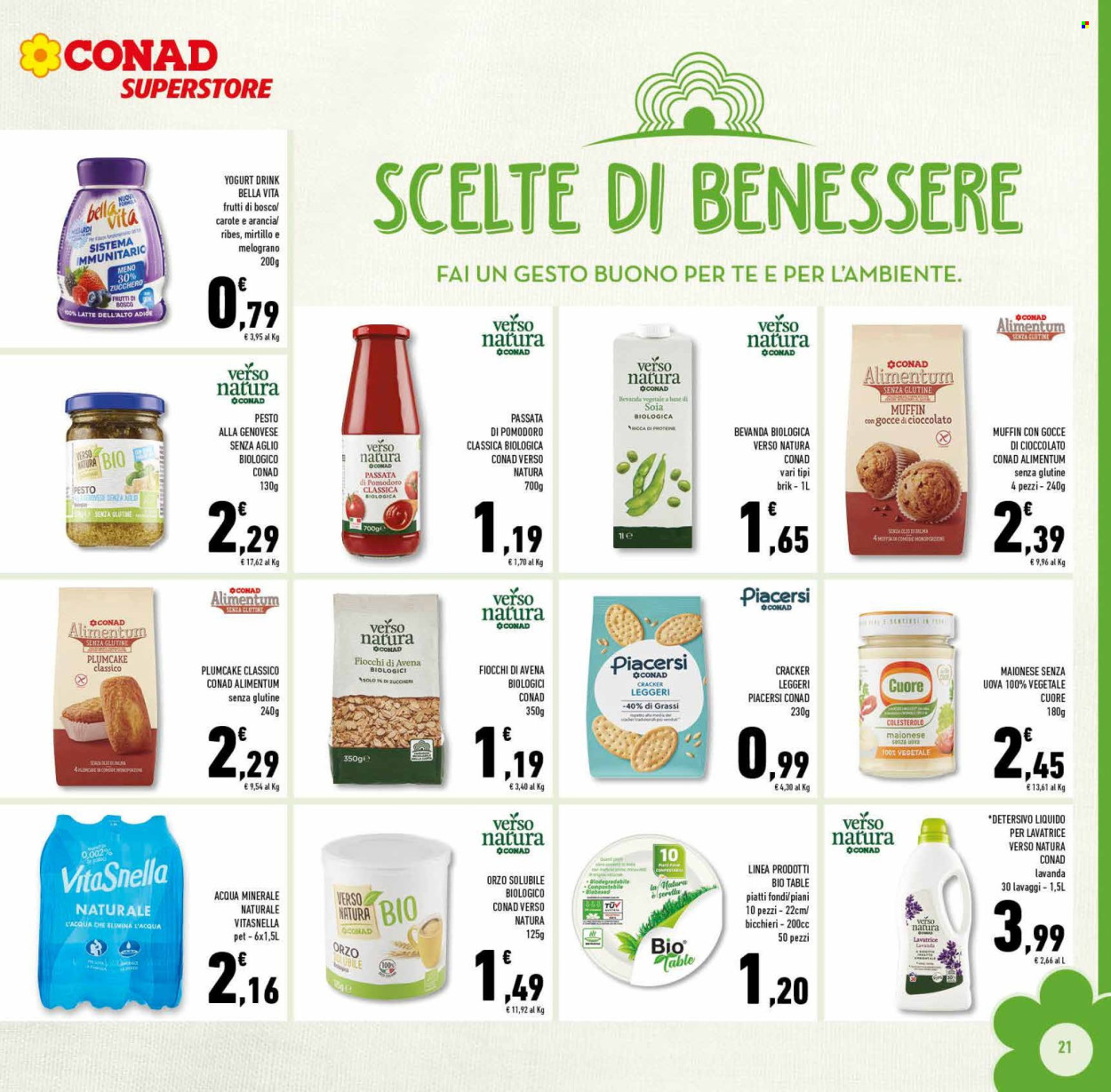 Volantino Conad Superstore - 21/8/2024 - 3/9/2024. Pagina 21