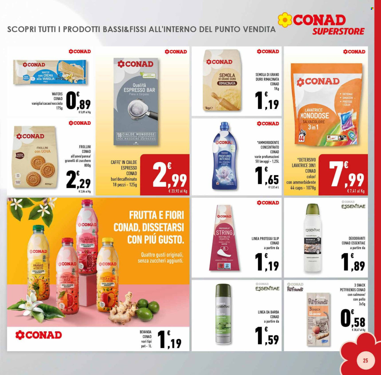 Volantino Conad Superstore - 21/8/2024 - 3/9/2024. Pagina 25