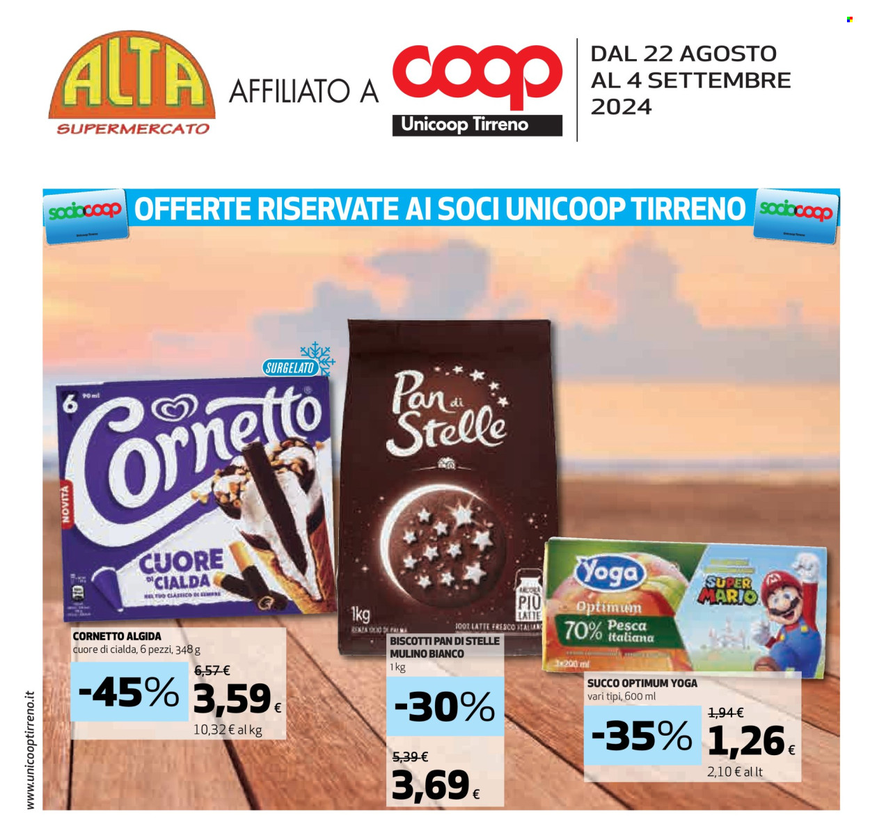 Volantino Coop - 22/8/2024 - 4/9/2024. Pagina 1