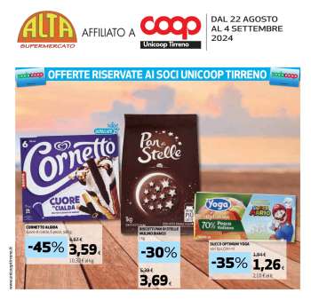 Volantino Coop - 22/8/2024 - 4/9/2024.