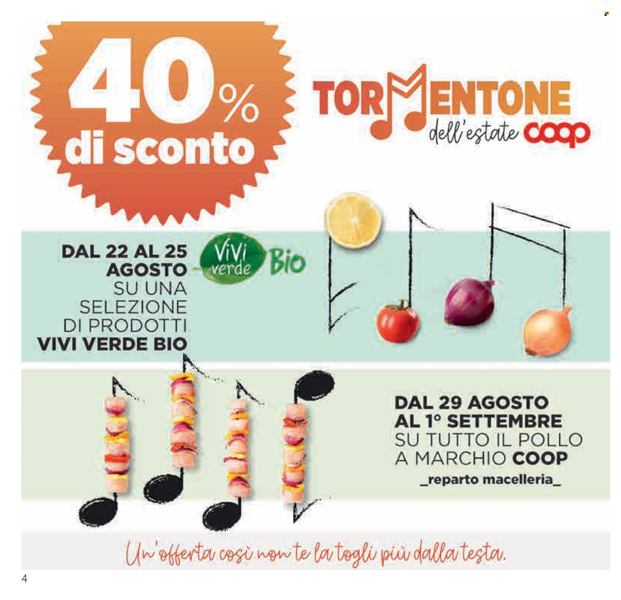 Volantino Coop - 22/8/2024 - 4/9/2024. Pagina 4