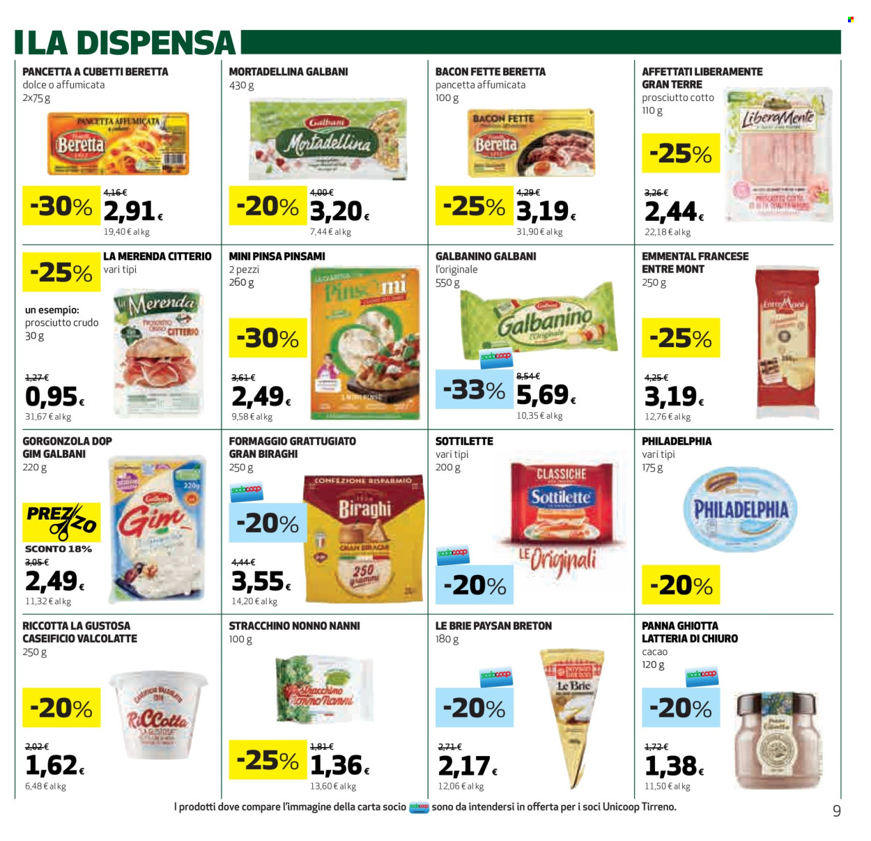 Volantino Coop - 22/8/2024 - 4/9/2024. Pagina 9