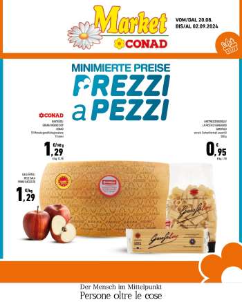 Volantino Market Conad - 20/8/2024 - 2/9/2024.