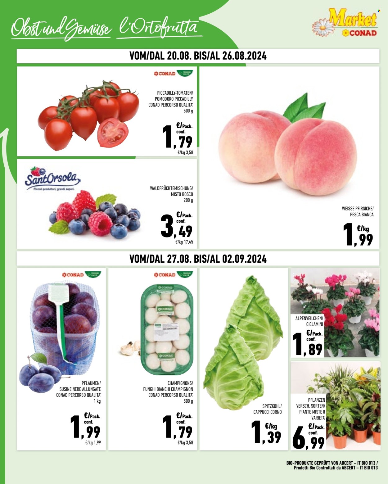 Volantino Market Conad - 20/8/2024 - 2/9/2024. Pagina 2