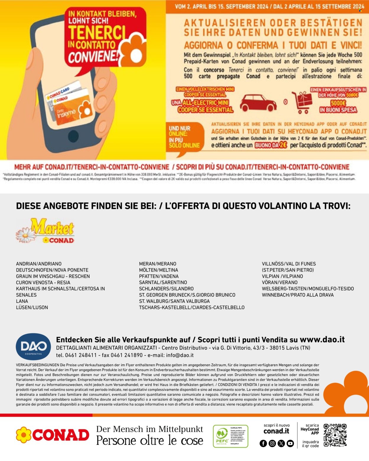 Volantino Market Conad - 20/8/2024 - 2/9/2024. Pagina 12