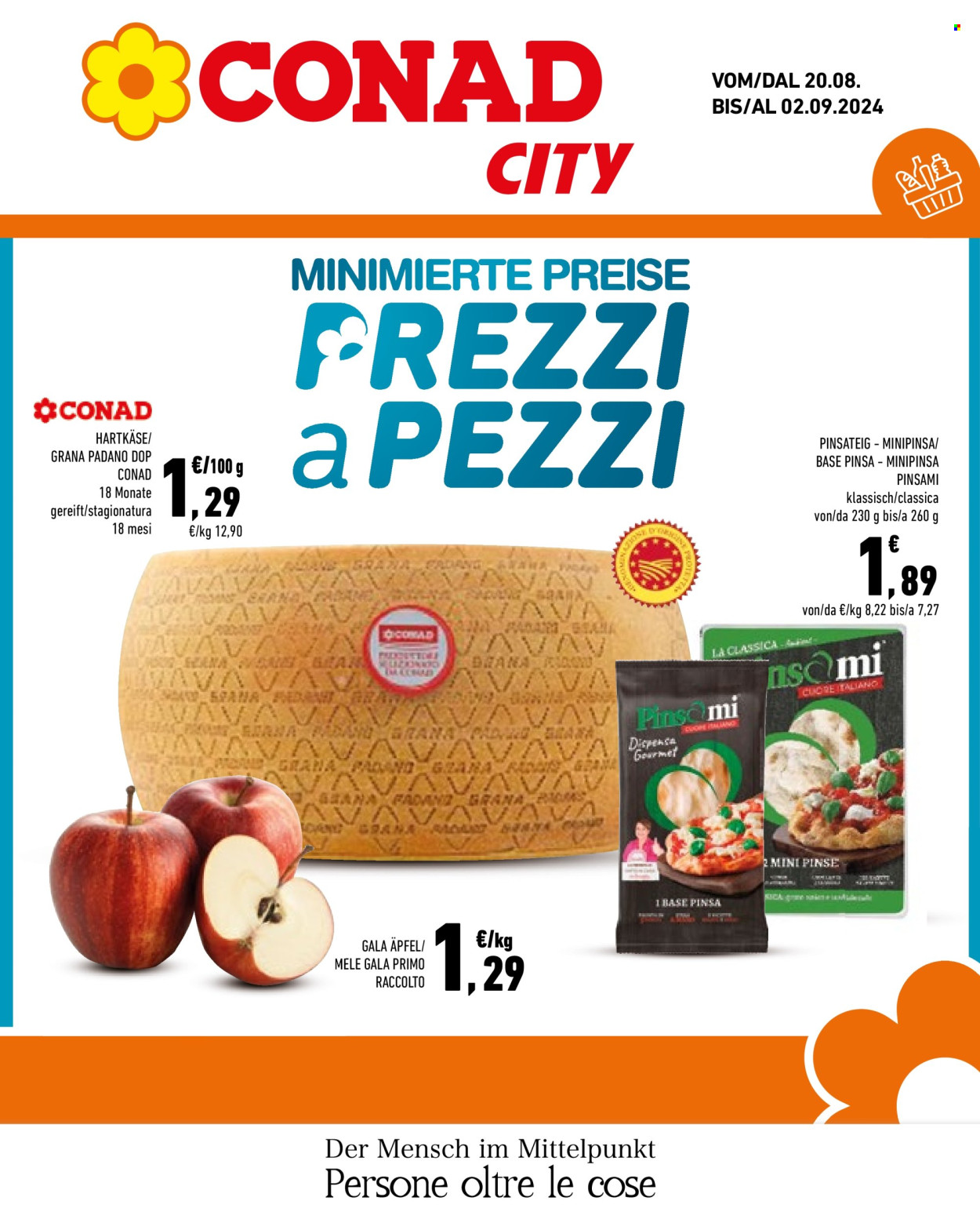 Volantino Conad City - 20/8/2024 - 2/9/2024. Pagina 1