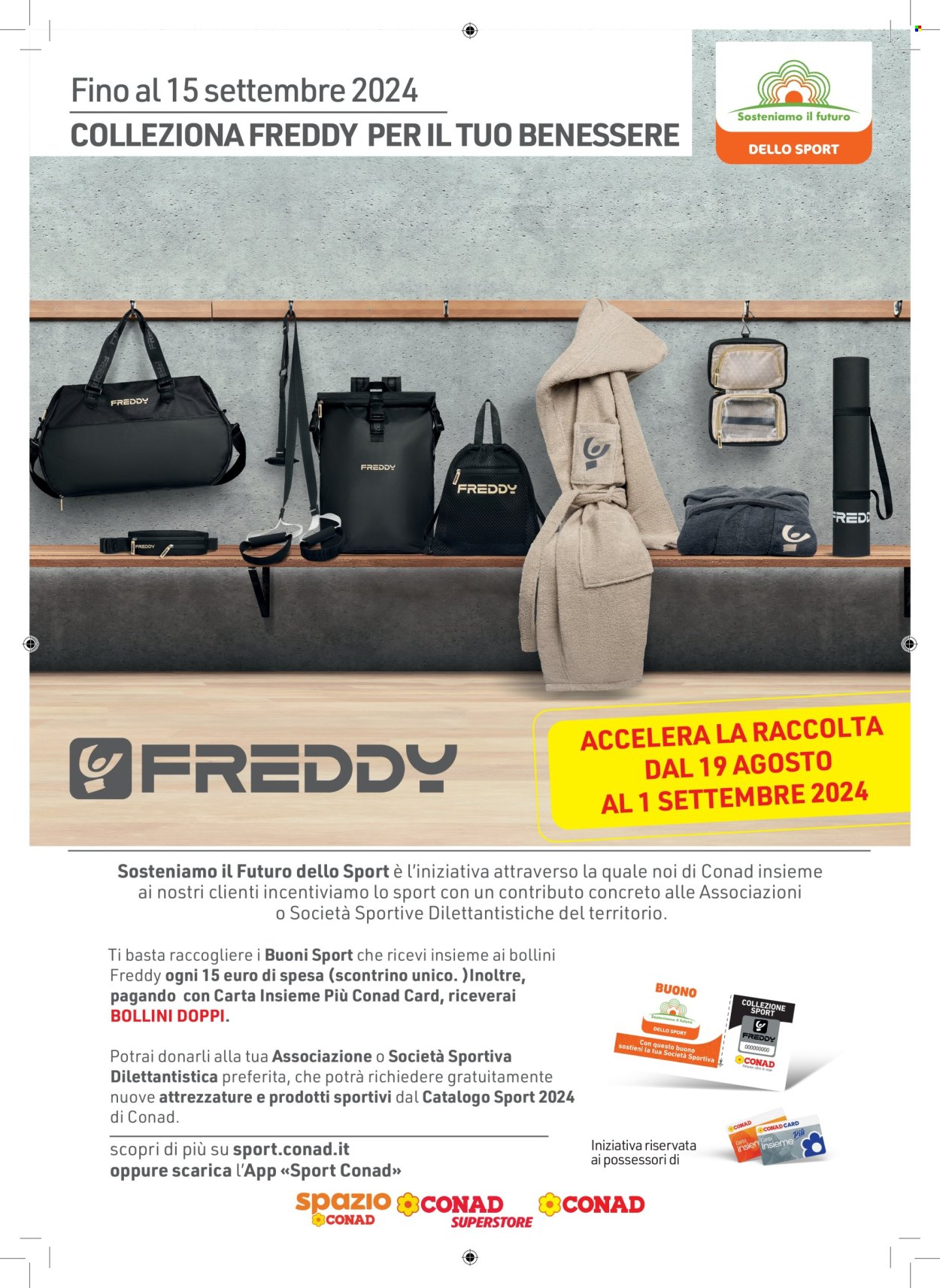 Volantino Conad - 19/8/2024 - 1/9/2024. Pagina 1