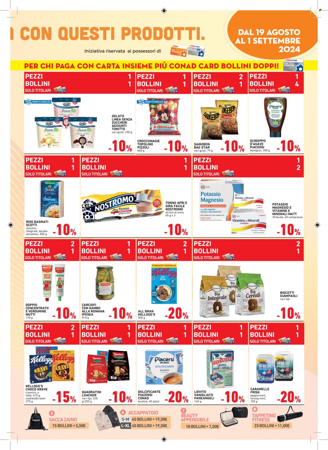 Volantino Conad - 19/8/2024 - 1/9/2024. Pagina 3