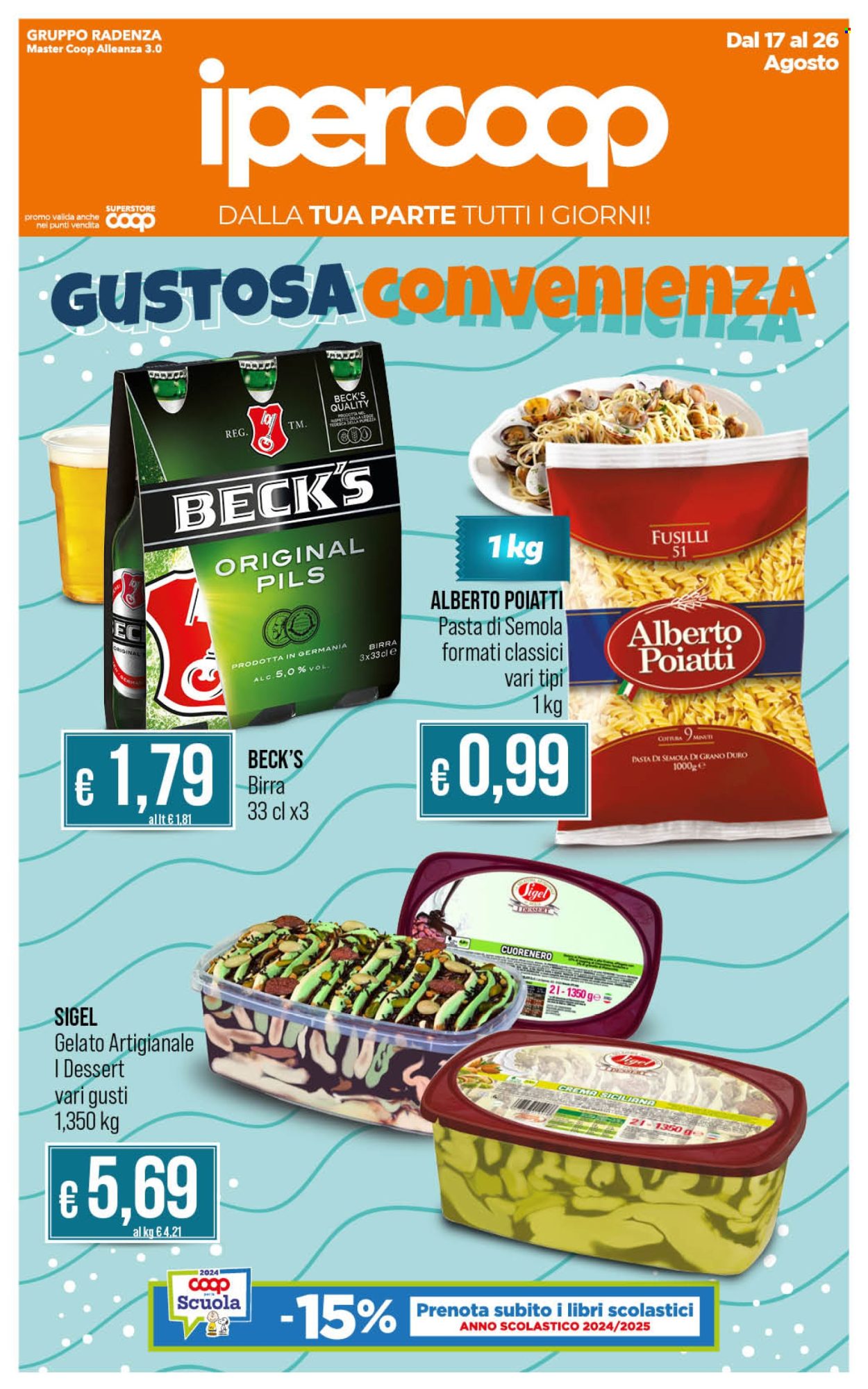 Leták Coop - 17.8.2024 - 26.8.2024. Strana 1