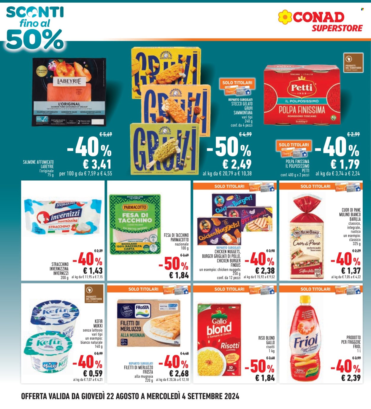 Volantino Conad Superstore - 22/8/2024 - 4/9/2024. Pagina 2