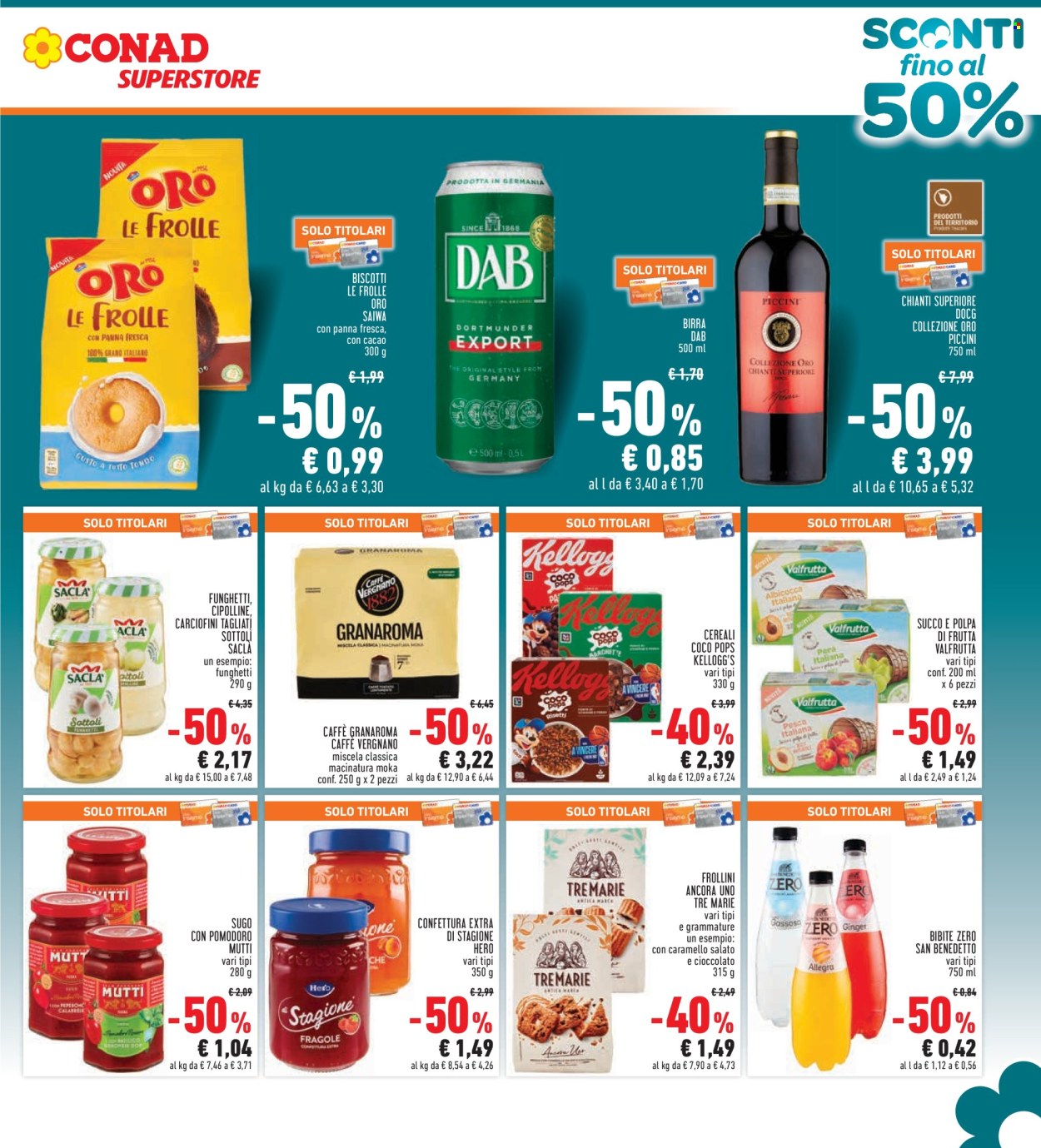 Volantino Conad Superstore - 22/8/2024 - 4/9/2024. Pagina 3