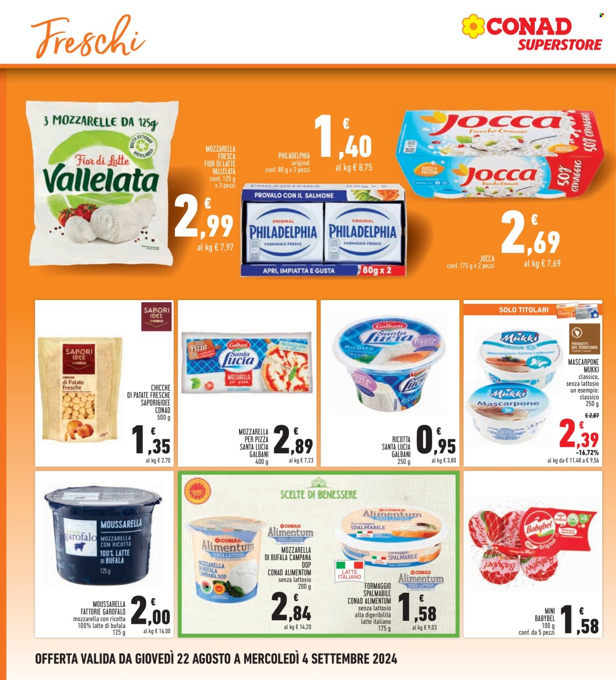 Volantino Conad Superstore - 22/8/2024 - 4/9/2024. Pagina 10