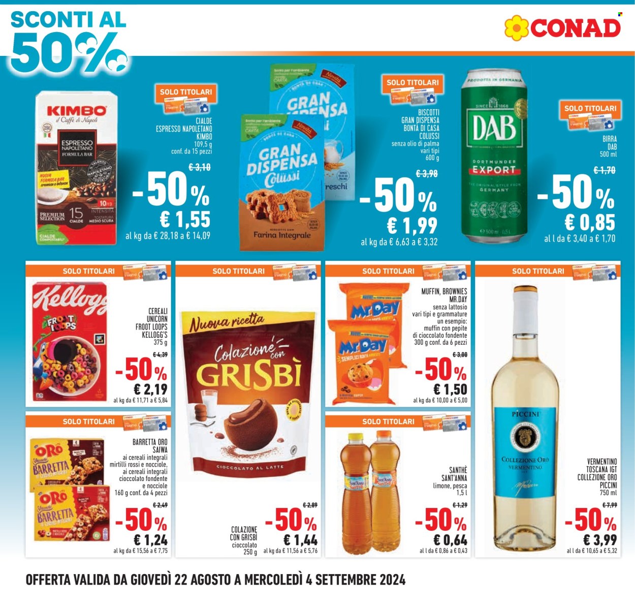 Leták Conad - 22.8.2024 - 4.9.2024. Strana 4