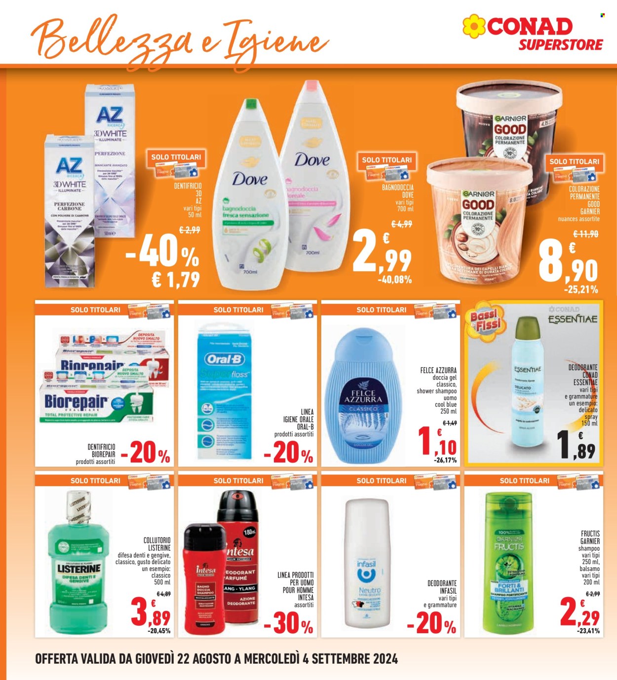 Volantino Conad Superstore - 22/8/2024 - 4/9/2024. Pagina 22