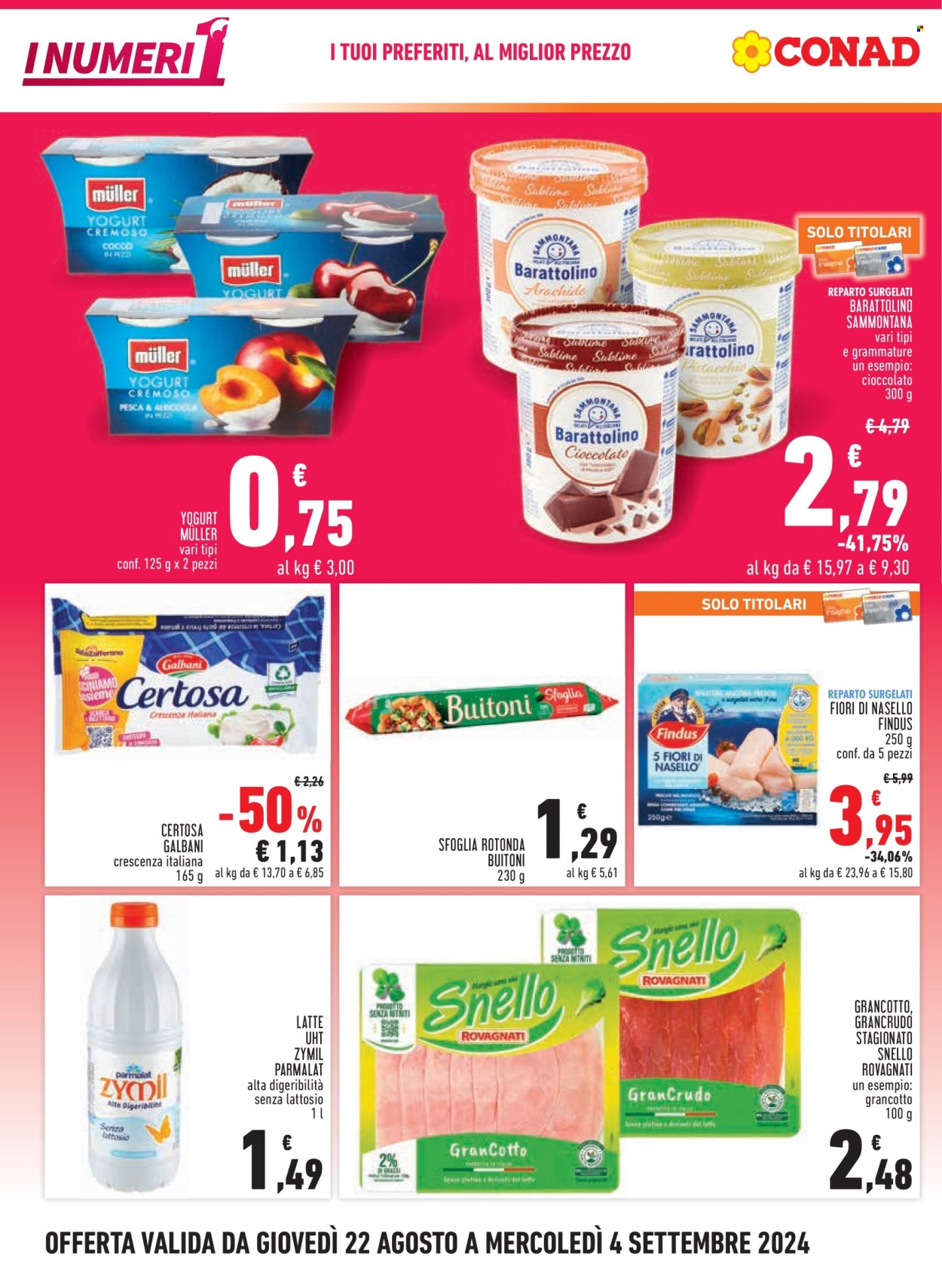 Volantino Conad City - 22/8/2024 - 4/9/2024. Pagina 2