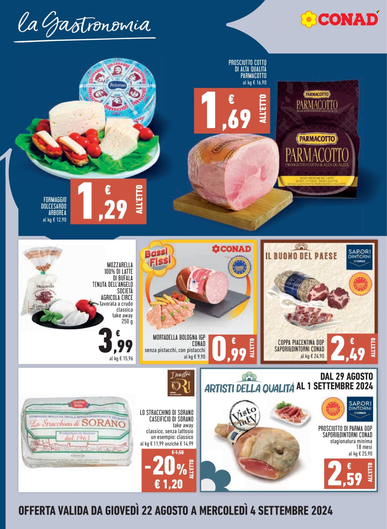 Leták Margherita Conad - 22.8.2024 - 4.9.2024. Strana 8