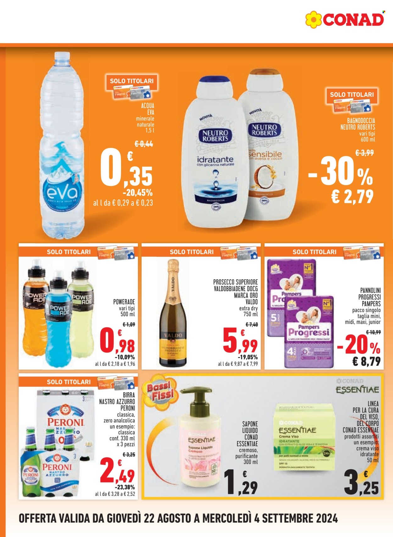 Volantino Margherita Conad - 22/8/2024 - 4/9/2024. Pagina 12
