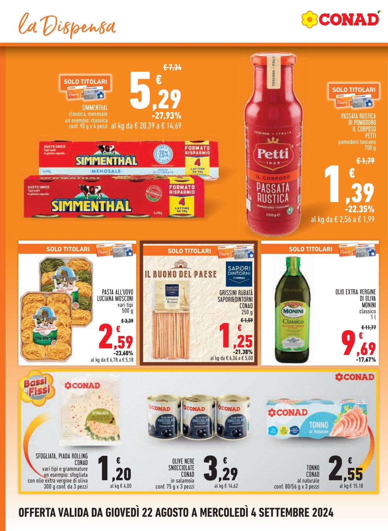 Leták Conad - 22.8.2024 - 4.9.2024. Strana 10