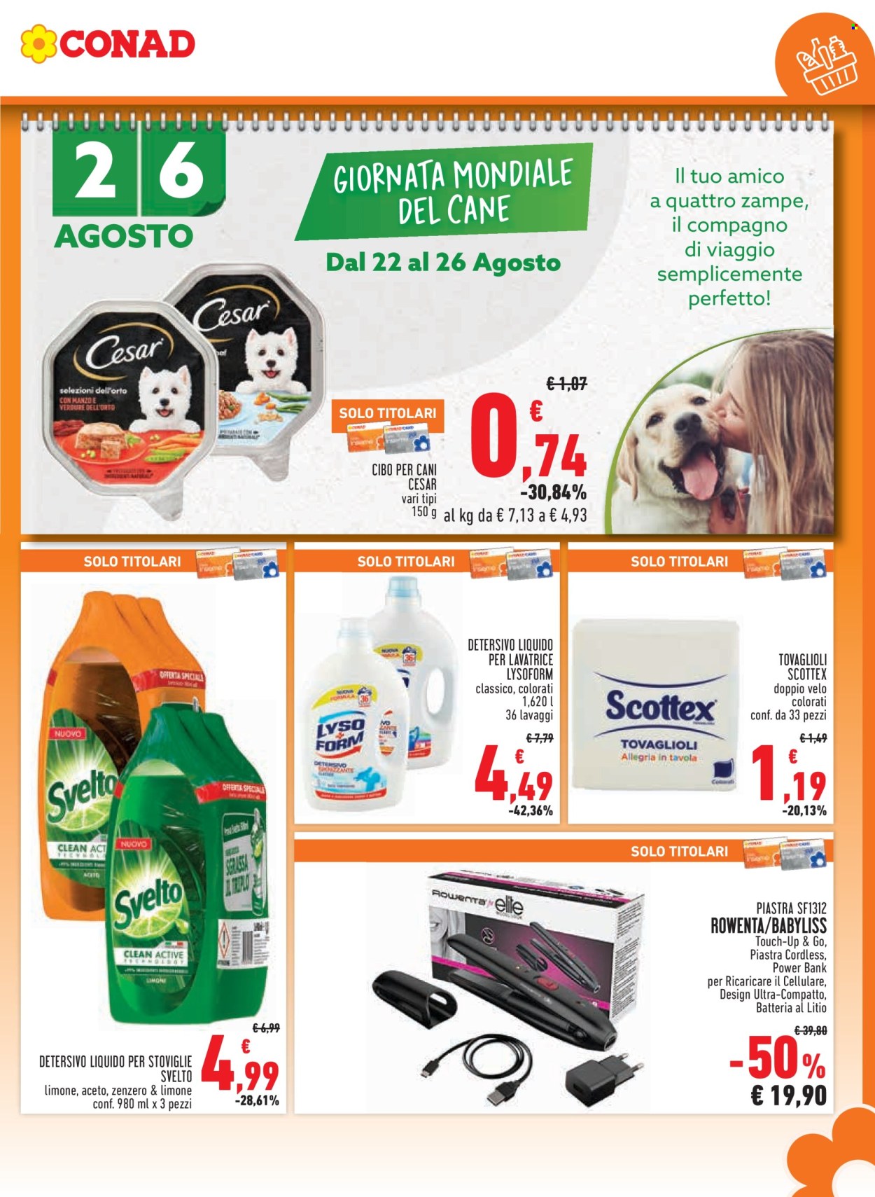 Volantino Conad - 22/8/2024 - 4/9/2024. Pagina 13