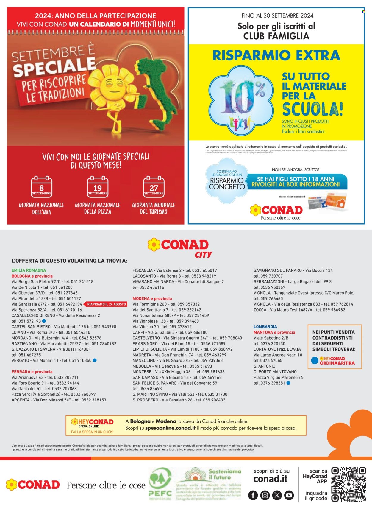 Leták Conad - 22.8.2024 - 4.9.2024. Strana 16