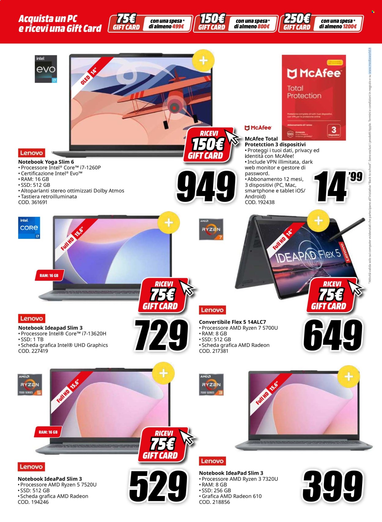 Volantino MediaWorld - 19/8/2024 - 1/9/2024. Pagina 8