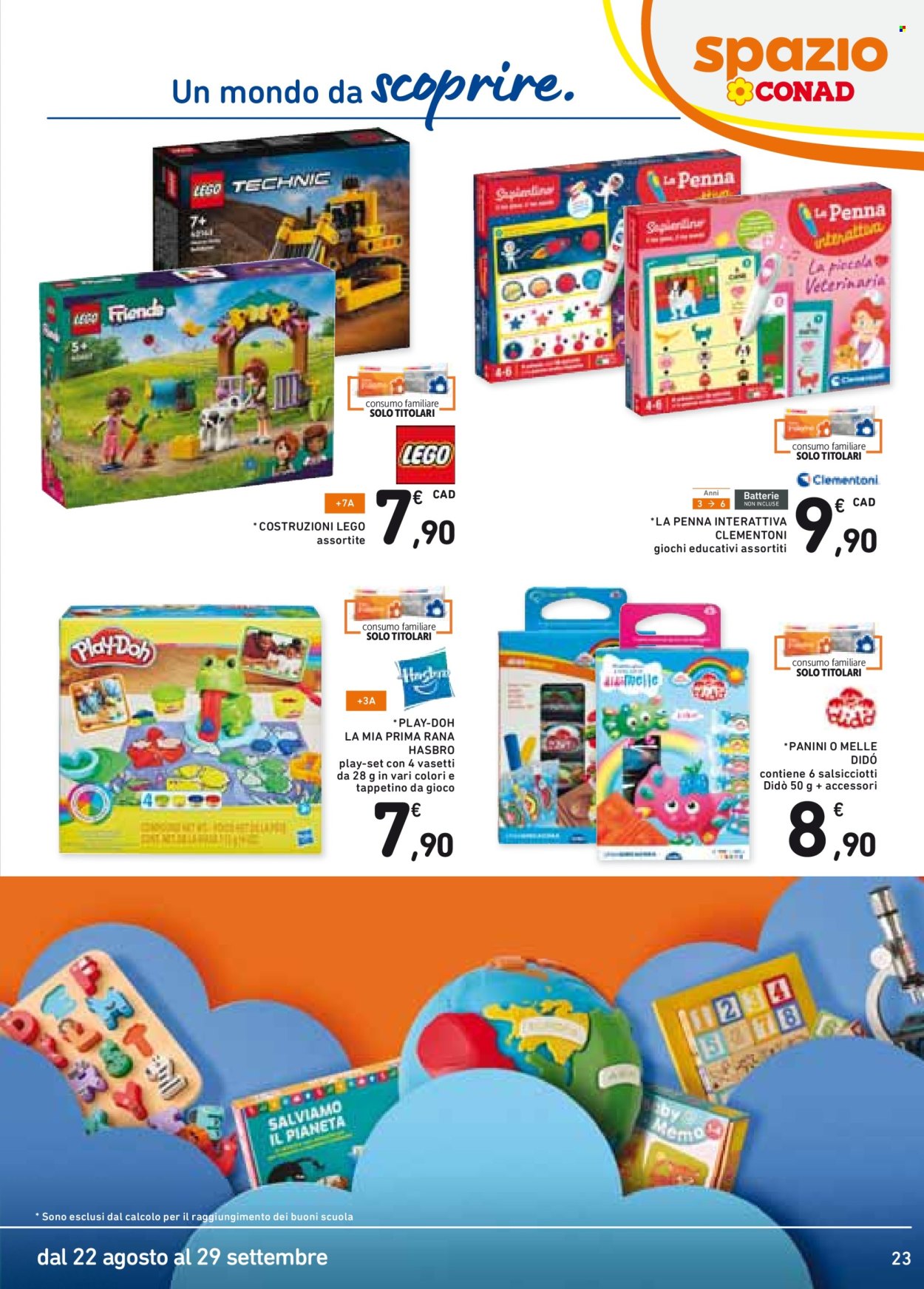 Volantino Spazio Conad - 22/8/2024 - 29/9/2024. Pagina 23