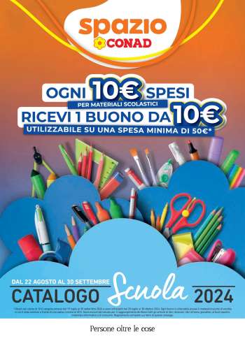 Volantino Spazio Conad - 22/8/2024 - 30/9/2024.