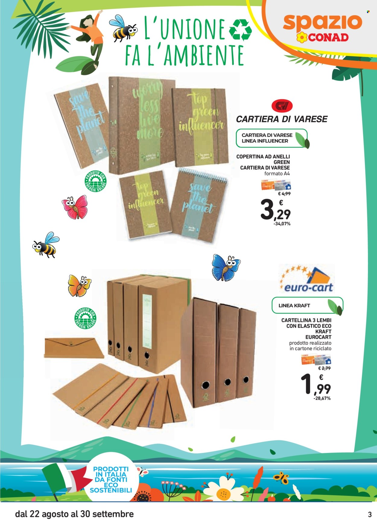 Volantino Spazio Conad - 22/8/2024 - 30/9/2024. Pagina 3