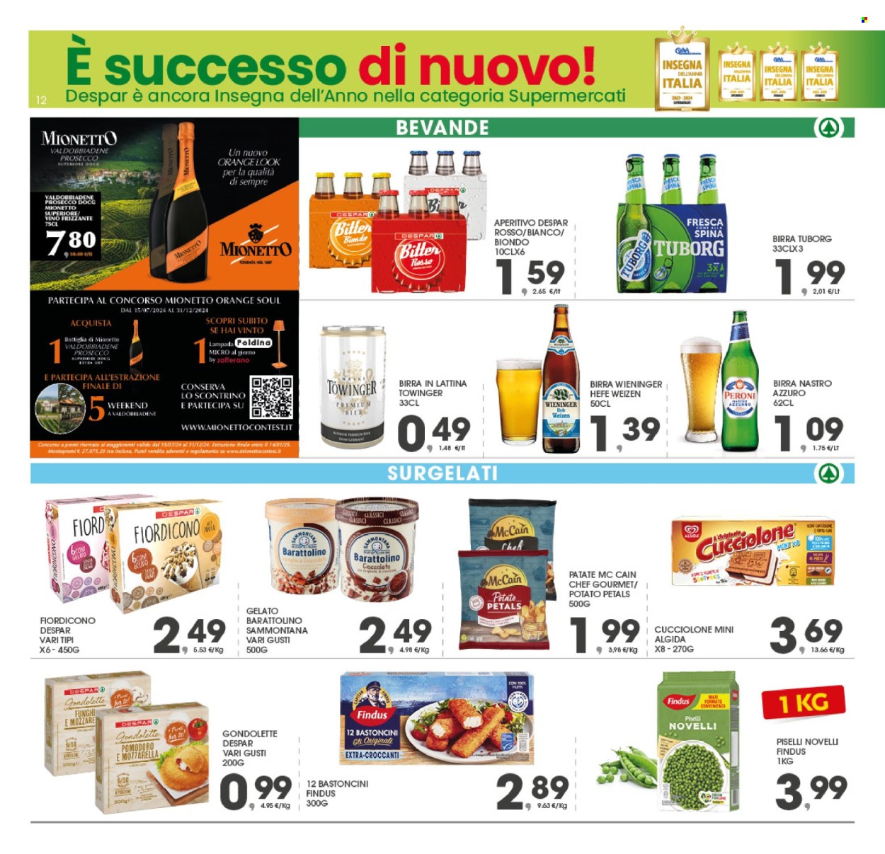 Volantino Eurospar - 19/8/2024 - 1/9/2024. Pagina 12