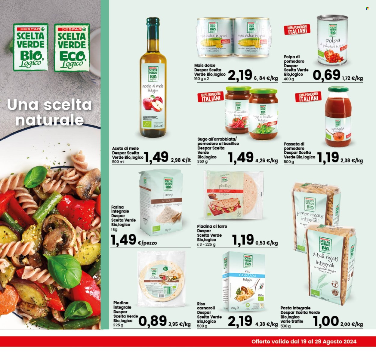 Volantino Eurospar - 19/8/2024 - 1/9/2024. Pagina 18