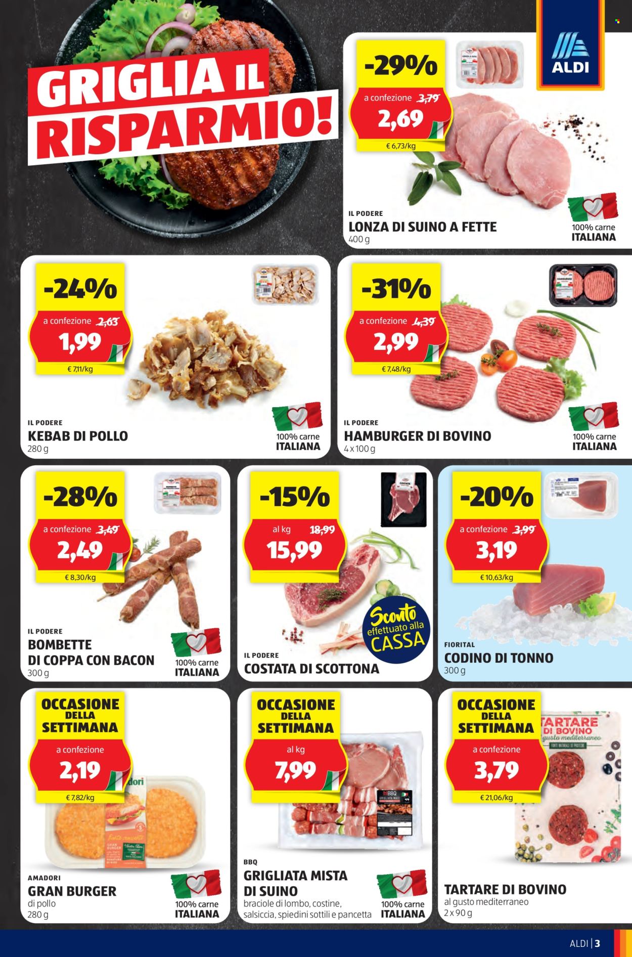 Volantino Aldi - 26/8/2024 - 1/9/2024. Pagina 3