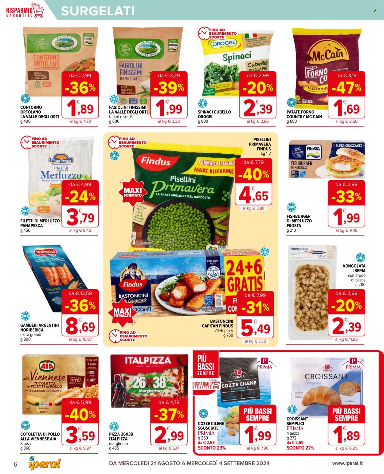 Volantino Iperal - 21/8/2024 - 4/9/2024. Pagina 6