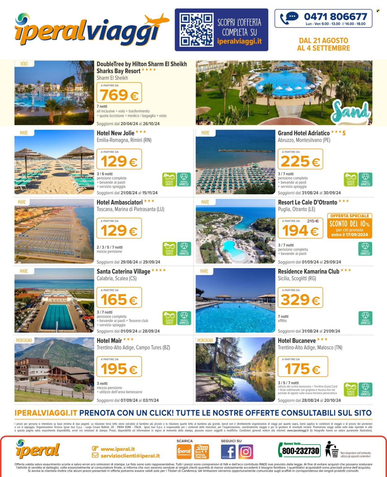 Volantino Iperal - 21/8/2024 - 4/9/2024. Pagina 10