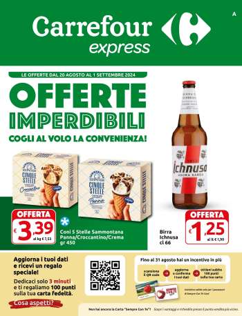 Volantino Carrefour - 20/8/2024 - 1/9/2024.